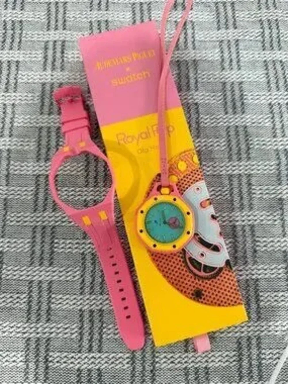 Swatch x AP Royal POP Collaboration Pocket Watch